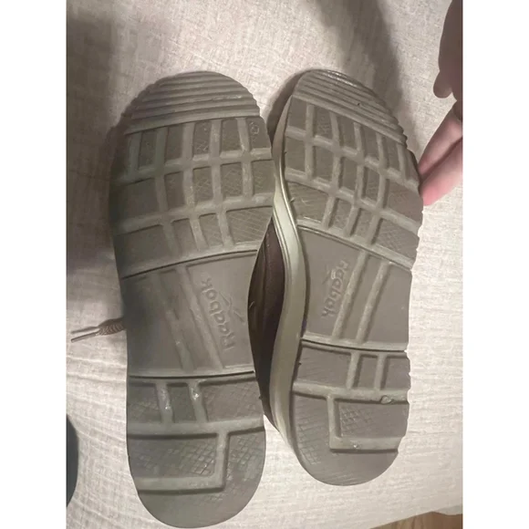 Women's Reebok Club C Geo Mid High Top Sneakers Brown/Tan Size 8 - Picture 5 of 5